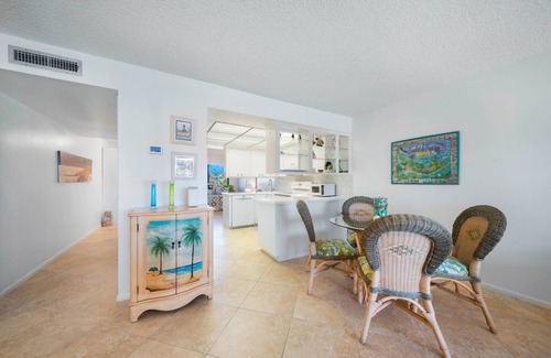 Beachview Country Club Estates Condo | Sandpebble 2E: Beautiful Condo Across From Beach!
