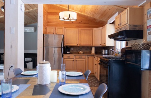 Tiny Cottage | Sandy's Tiki Hut on Sunset Trail Family Beach Retreat-Steps to Beach