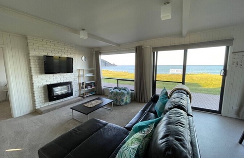 Sisters Beach House | Sandy Shores on Irby - Beach frontage at beautiful Sisters Beach