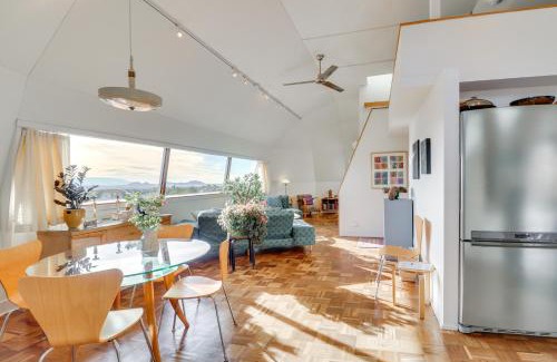 Canoncito House | Santa Fe Geo Dome with Trail Access and Views