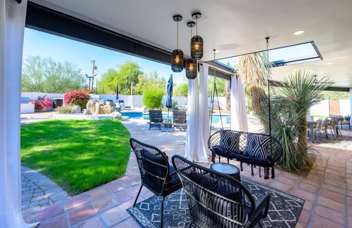 Central Scottsdale House | Santa Fe Modern in the Center of Scottsdale w/private heated pool