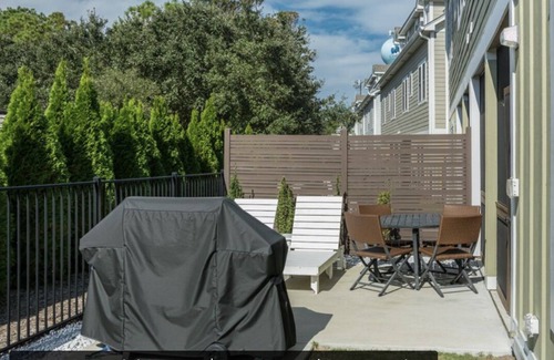 Corolla Light Villa | Santorini Sunsets: Oceanside duplex, private hot tub with Corolla Light Amenties