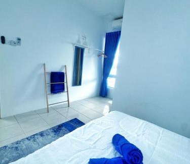 Tasek Gelugor House | Santorini Vibes Penang - Tasek Gelugor