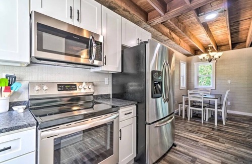 Caryville Cottage | Sapphire Cottage - Waterfront w/Covered Dock & Slide, Gentle Slope to Water