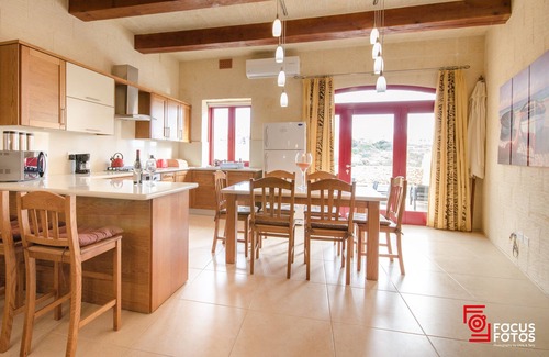 Munxar Villa | Sara Holiday Home with private pool, tranquillity and amazing nature view: Gozo