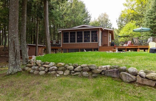 St Germain Cottage | Sassy Loon located in No Fish Bay on Little St. Germain Lake