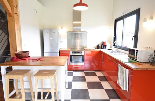 Saubion House | Saubion "Les Carolins", Pleasant wooden villa for 6 people.