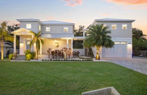 Vilano Beach House | Sauna Pool Hot Tub Cart Beach - Sleeps 19