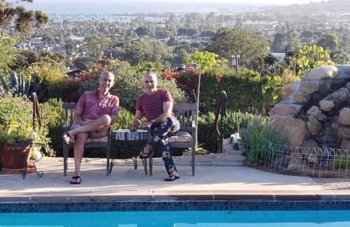Eastside House | SB home.n Pool, hot tub. Gardens. Fab. Views. Privacy/Quiet property