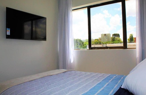 Civic Center Apartment | sb407- Studios do Bosque, Ar Condicionado