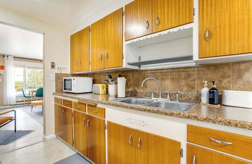 Old Ballard Condo | Scandi Boho Seattle Apartment, Walk to Waterfront!