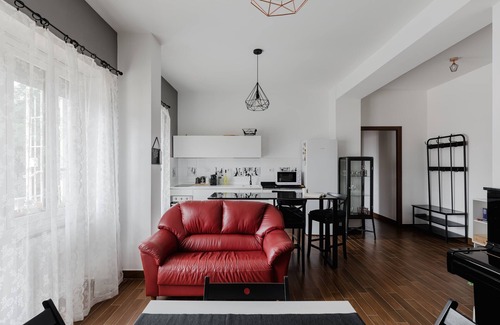 Quartiere XXII Collatino Apartment | Scarfoglio Apartment, 4 people, 2 rooms, balcony, Wi-Fi, Tiburtina Station