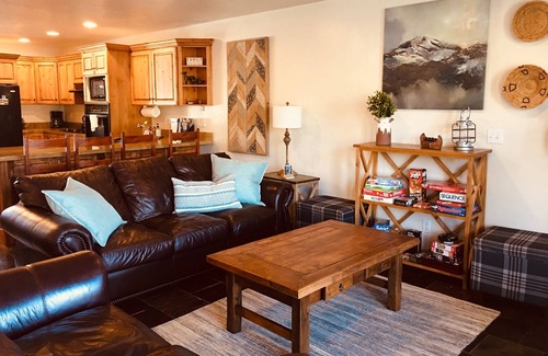 Eden Condo | Scenic Escape! King Bed Suite + Fire Pit + Pool + Hot Tub + Family Friendly