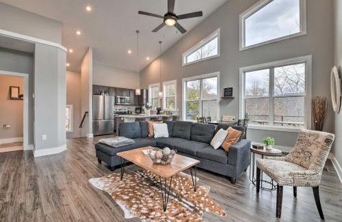 Sylva House | Scenic Hillside Cabin in Sylva with Hot Tub and Views!
