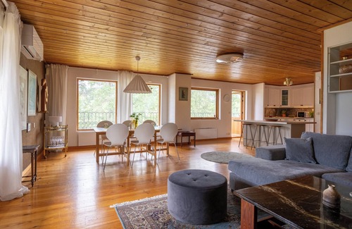 Huddinge Municipality House | Scenic Lakehouse near Stockholm with Sauna & Jetty