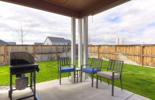 Bozeman House | Scenic Modern Home with Private Patio & Fireplace