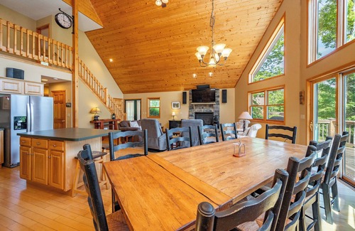 Swanton House | Scenic Retreat w/Pool Table & Lake Views