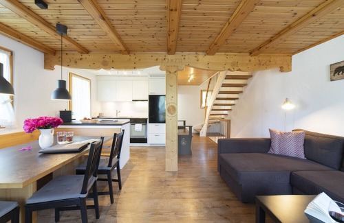 Wildhaus-Alt St. Johann Ski Chalet | Schönau 3.5-room holiday home with mountain view