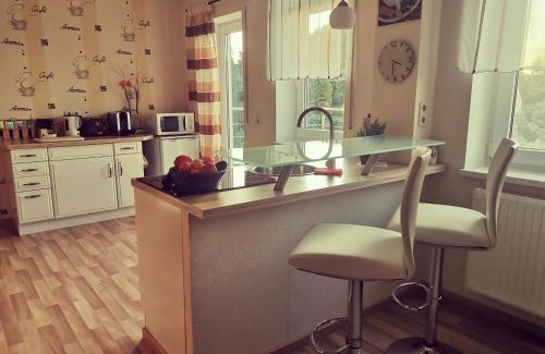 Frankenberg Apartment | Schöne, helle, ruhige Wohnung und Wellness Sauna