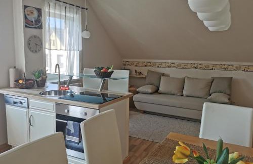 Frankenberg Apartment | Schöne, helle, ruhige Wohnung und Wellness Sauna