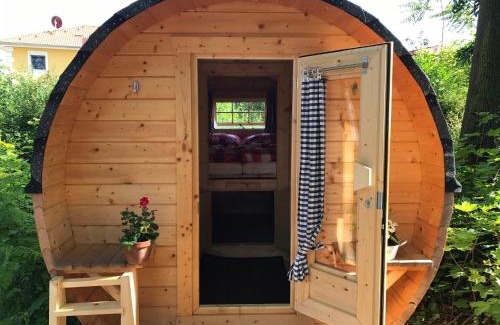 Tattendorf Resort | Schlaffass - Schlafen im Holzfass
