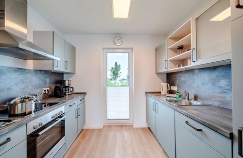 Olpenitz Villa | Schleivilla Hafenmeister by Seeblick Ferien ORO, Billardtisch, Kicker, Kamin