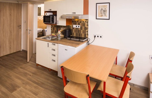 Podoli Apartment | School Apartment by metro stop Vyšehrad