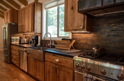La Porte Cabin | School Street Cabin + Bunkhouse + "Pods above Creek" Retreat