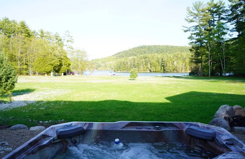 Pottersville House | Schroon Lake Luxe Hot Tub Escape Dock 7 bedroom