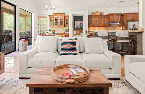 Cave Creek House | Scottsdale/Cave Creek Luxury Sonoran Nights with Mtn Views, Heated Pool, Hot Tub, & Game Room