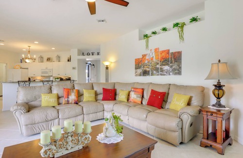 North Port House | Screened Patio & Canal Views: Home in North Port!