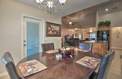 Rincon House | Screened Patio Rincon Home, 18 Mi to Savannah!