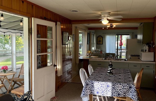 Port Austin House | Screened porch, Lake Huron views, quiet sub, walk to beach and town in minutes!