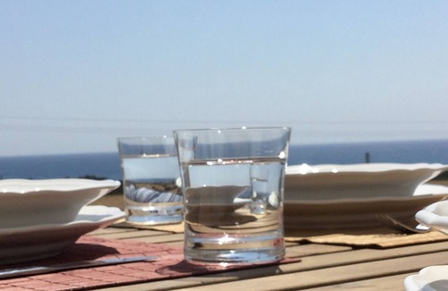 Lahania Villa | Sea Breeze Traditional Villa West: Great Aegean Sea View!