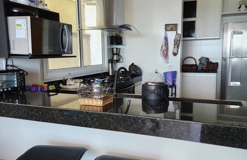 Anchieta Apartment | Sea front 3 suites air conditioning