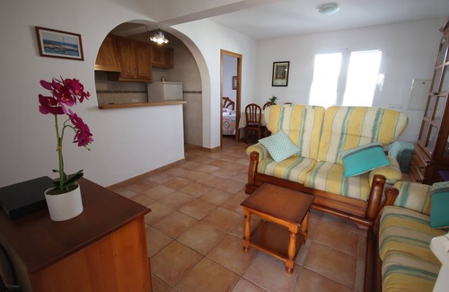 Cap d'Artrutx House | Sea Front Bungalow with 2 Bedrooms and 2 Bathrooms. Free Wifi.