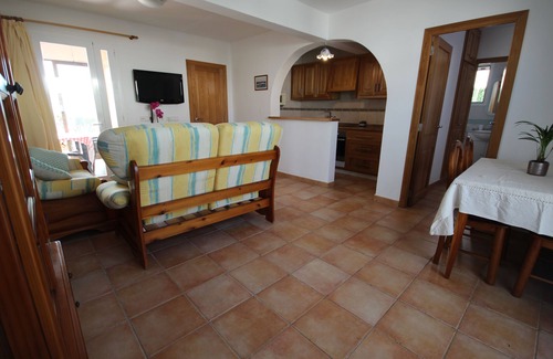 Cap d'Artrutx House | Sea Front Bungalow with 2 Bedrooms and 2 Bathrooms. Free Wifi.