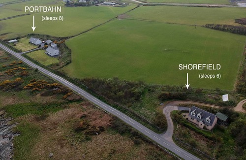 Islay Island House | Sea front family home, large garden, close to Port Charlotte, sleeps up to 8.