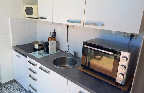 Saint-Cyprien Plage Apartment | SEA FRONT T3 with direct beach & pool access ANCV holiday checks accepted