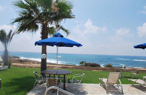 Kissonerga Villa | Sea Front Villa, Heated Private Pool, Amazing location Paphos 323