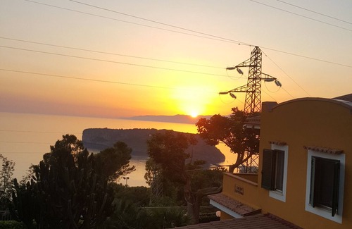 San Nicola Arcella House | Sea house and sunset