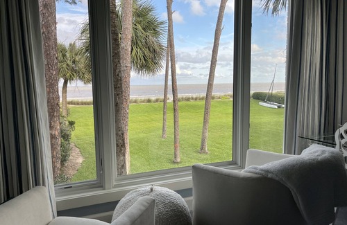 Sea Island House | Sea Island Beach Front with pool. Ocean views from almost All Rooms