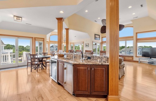 Corolla House | Sea It All: Private Pool, Gourmet Kitchen, Hot Tub