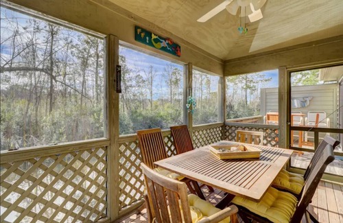 Sea Pines Villa | Sea Pines villa with views of the Lagoon & Landscape