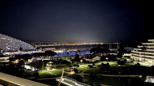 Villeneuve Loubet Beach Apartment | Sea & Port View Cozy Studio at Marina Baie des Anges