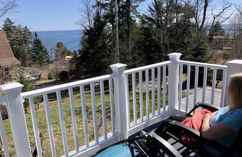 Mid-Coast and Islands House | Sea Rose Cottage - Cozy, Comfortable, Ocean Views on Orr's Island, Harpswell, ME