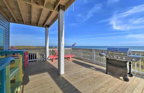Freeport House | Sea Shell Chalet Oceanfront Surfside Beach Gem