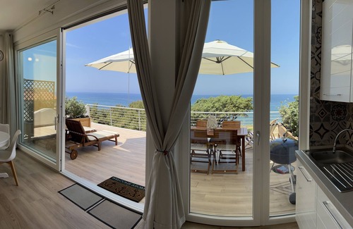 La Ciaccia Apartment | Sea side, panoramic apartment in villa, free WiFi Internet