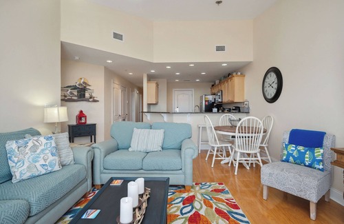 Yaupon Beach Condo | Sea Tales: Ocean View Condo with Community Pool, Hot Tub, Across from OKI Pier