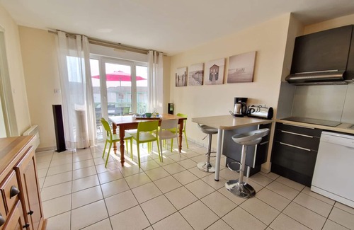 Quartier du Casino Apartment | Sea View Apartment with Pool & Tennis Court, 2BR, 6 Guests, Châtelaillon-Plage